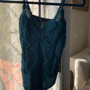 Iris Brand, Lace, Brand New with Tags, Sz M, Turquoise